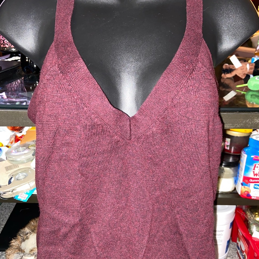 Moda International Sweater Tank Top